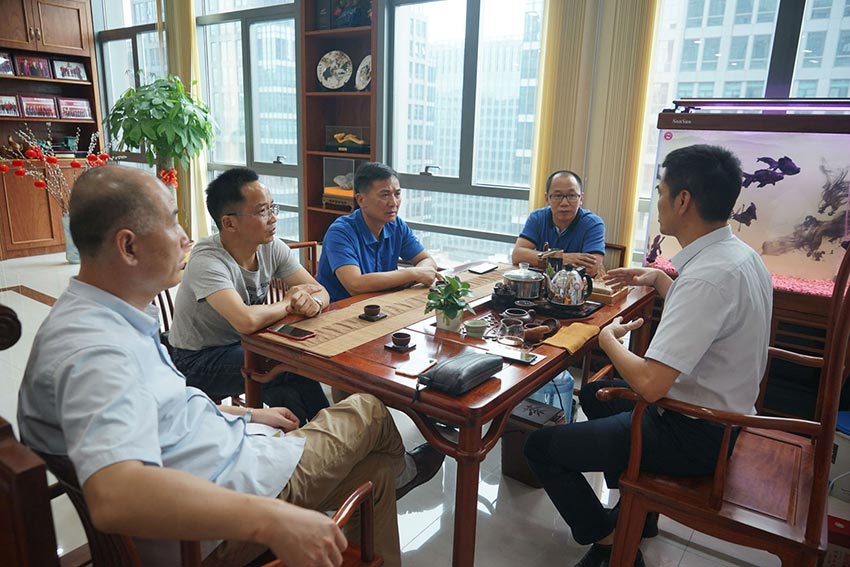  國(guó)家“固廢資源化”重點(diǎn)專項(xiàng)專家組蒞臨萬(wàn)達(dá)業(yè)合作開(kāi)展環(huán)保項(xiàng)目工作